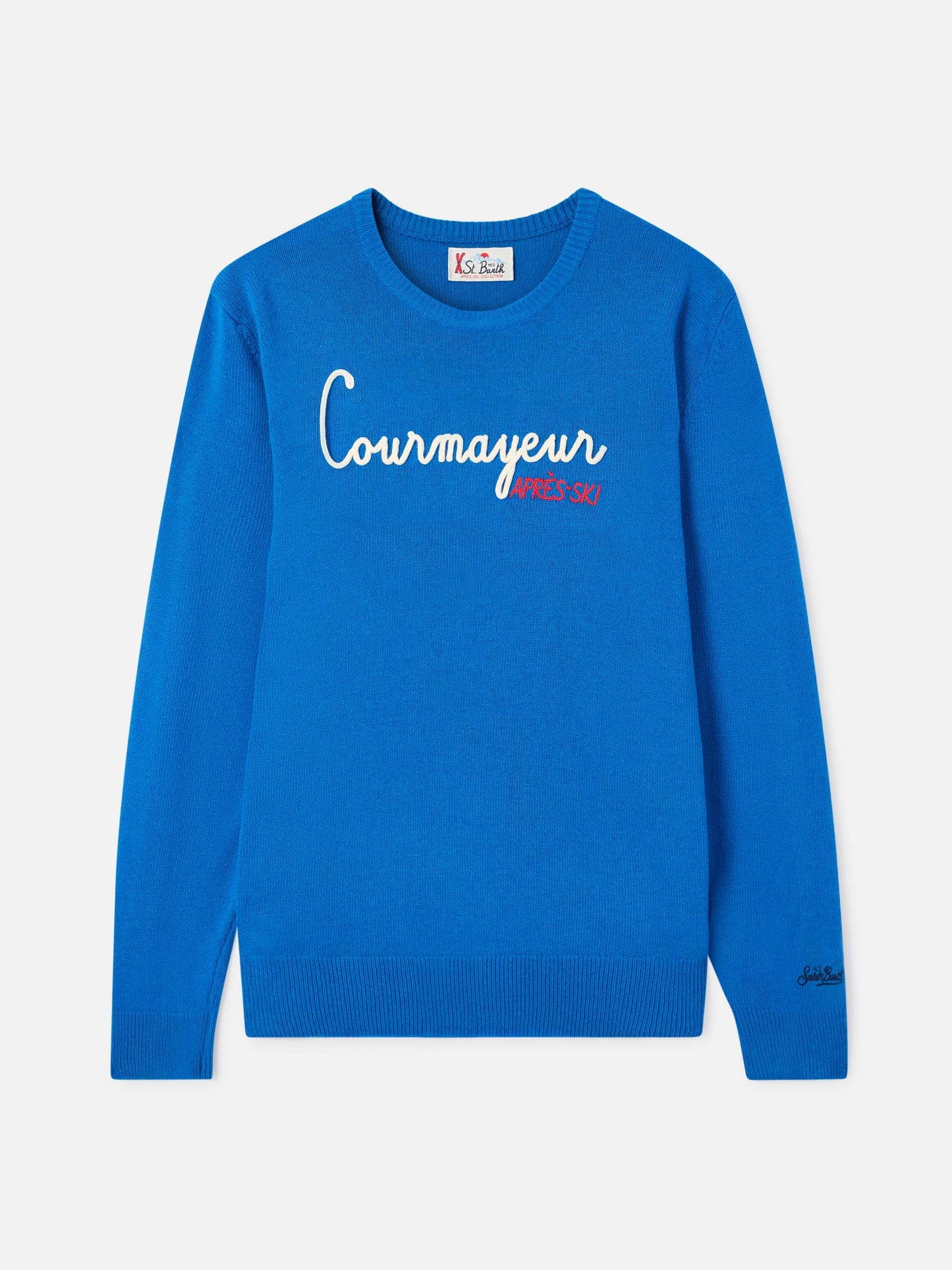 Pull col rond Heron avec broderie Courma Apres ski 