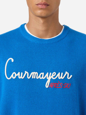 Maglione girocollo Heron con ricamo Courma Apres Ski