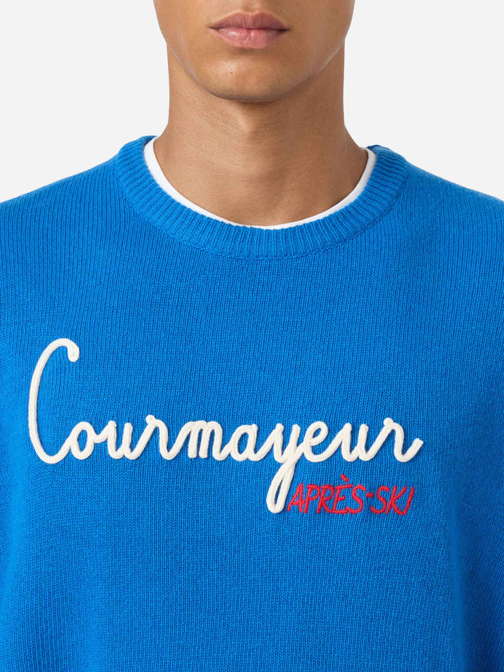 Maglione girocollo Heron con ricamo Courma Apres Ski