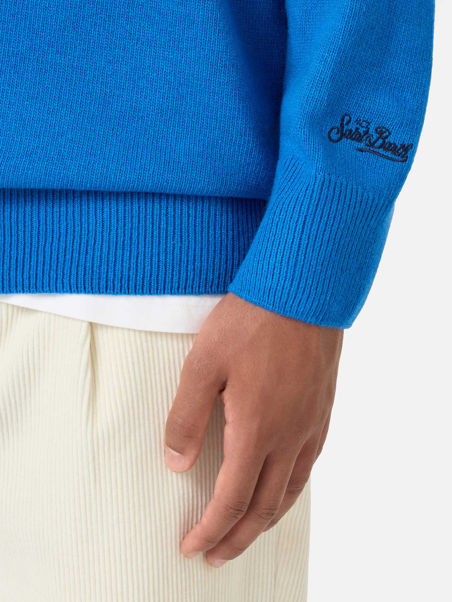 Maglione girocollo Heron con ricamo Courma Apres Ski