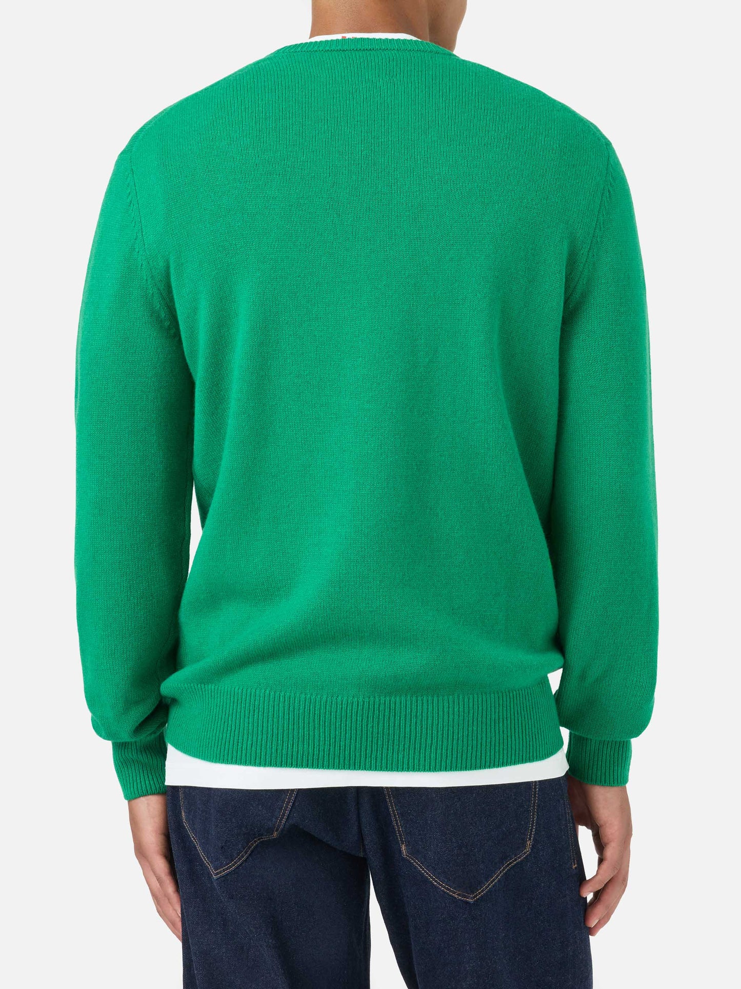 Maglione girocollo Heron con Fiat 500 jacquard | FIAT 500 SPECIAL EDITION