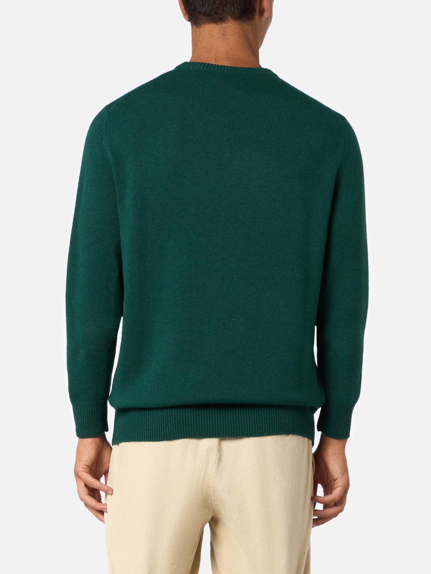 Rundhalspullover mit Reiher- und Snoopy-Meisterkoch-Jacquardmuster | SNOOPY PEANUTS SONDEREDITION