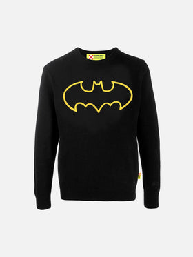 Crewneck sweater Heron woth Batman shape embroidery | WARNER BROS. SPECIAL EDITION