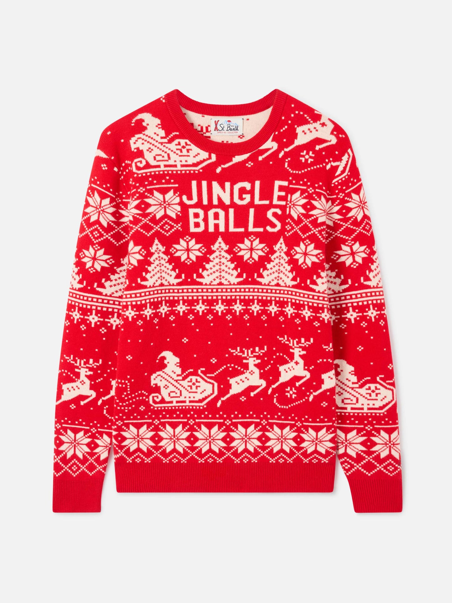 Suéter Fair Isle Heron con jacquard Jingle Balls 