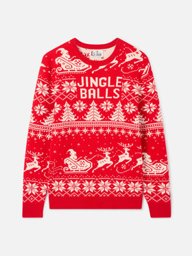 Suéter Fair Isle Heron con jacquard Jingle Balls 
