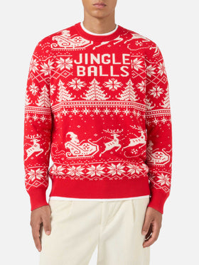 Suéter Fair Isle Heron con jacquard Jingle Balls 