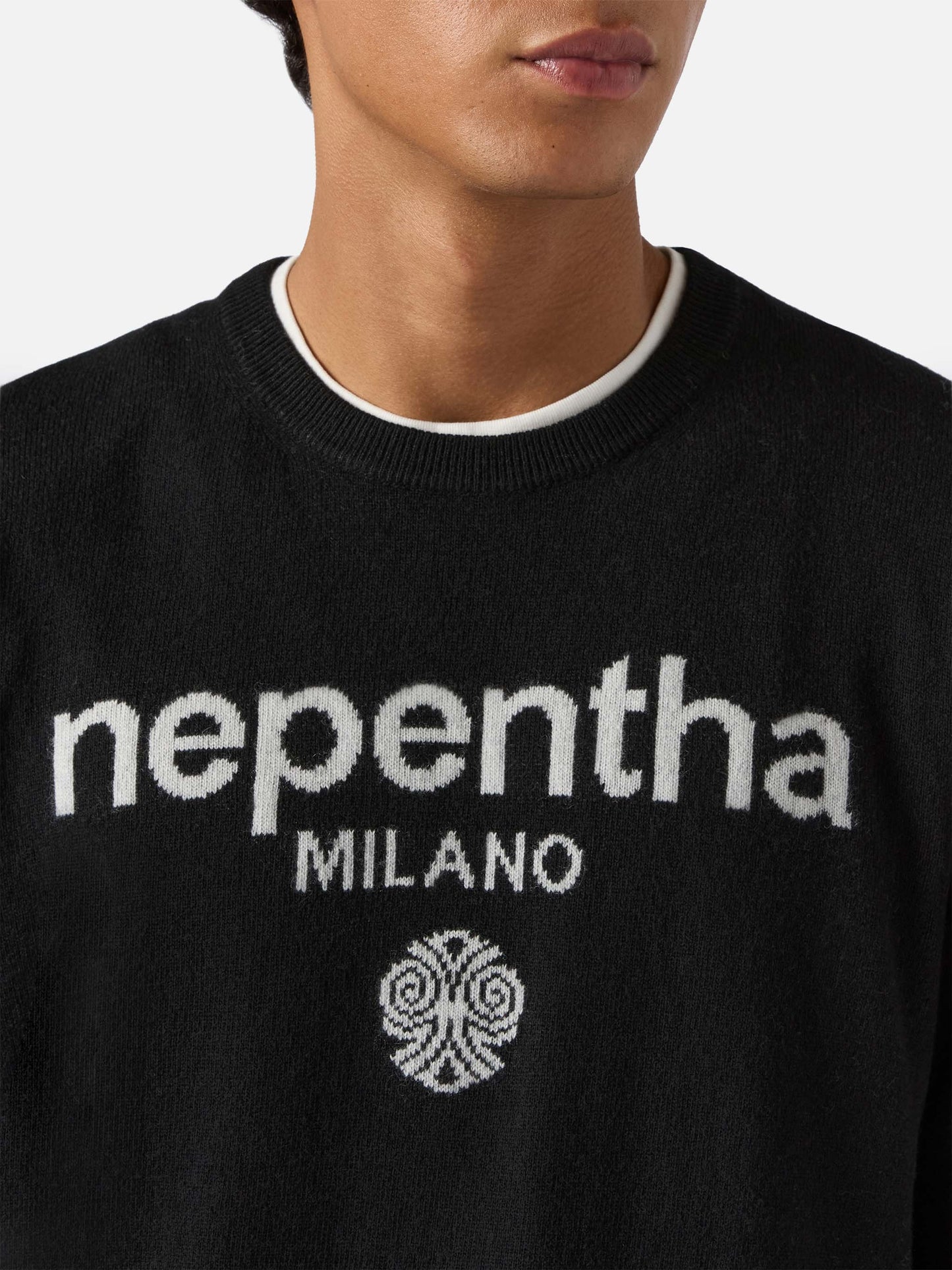 Heron Light Pullover mit Nepentha-Jacquardmuster | NEPENTHA SONDEREDITION