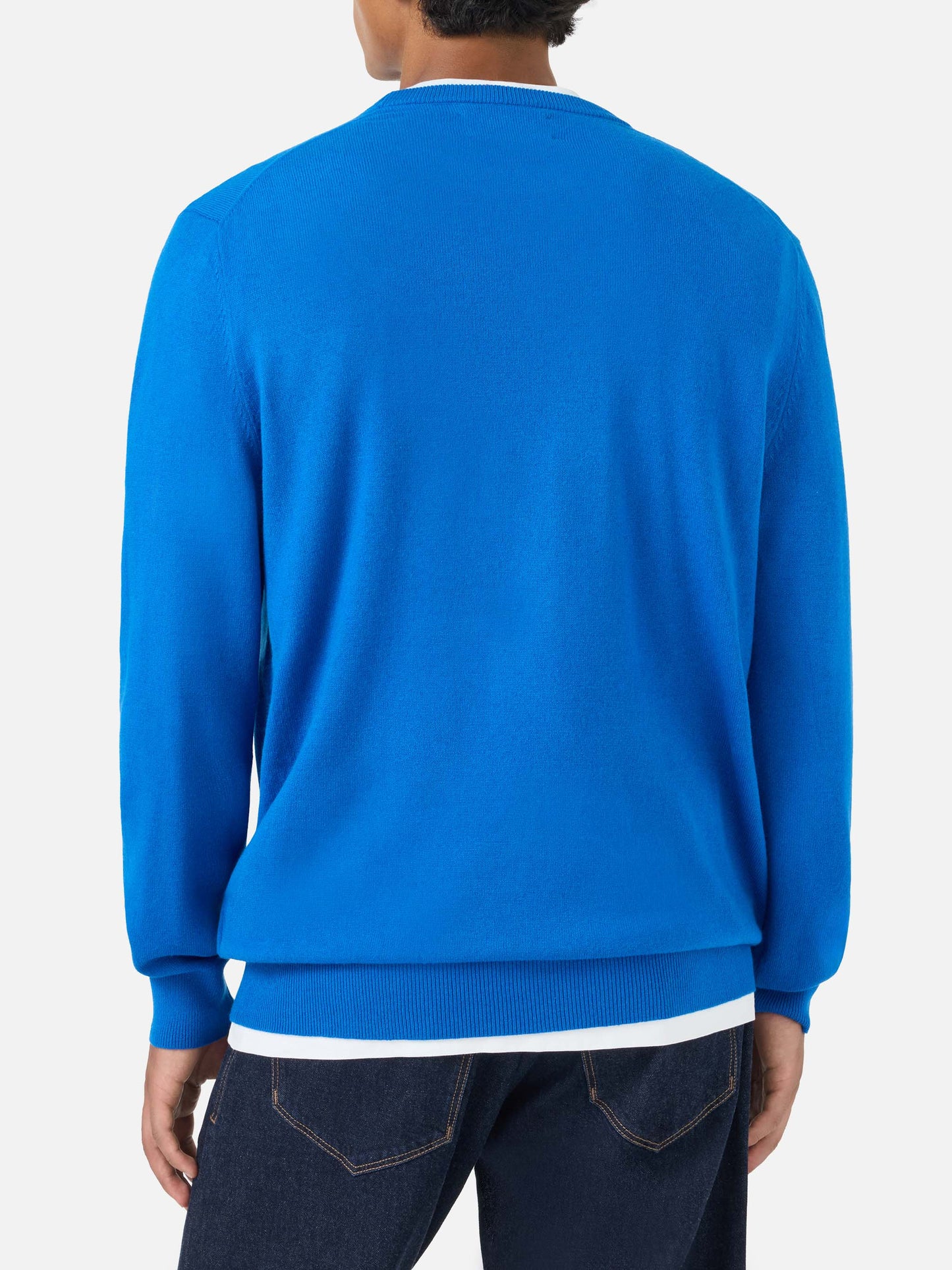 Crewneck-Pullover Heron mit Grappino vs Bombardino-Stickerei 