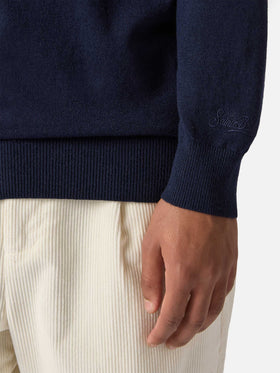 Maglione a girocollo Heron Light con ricamo zio Paperone |DISNEY SPECIAL EDITION