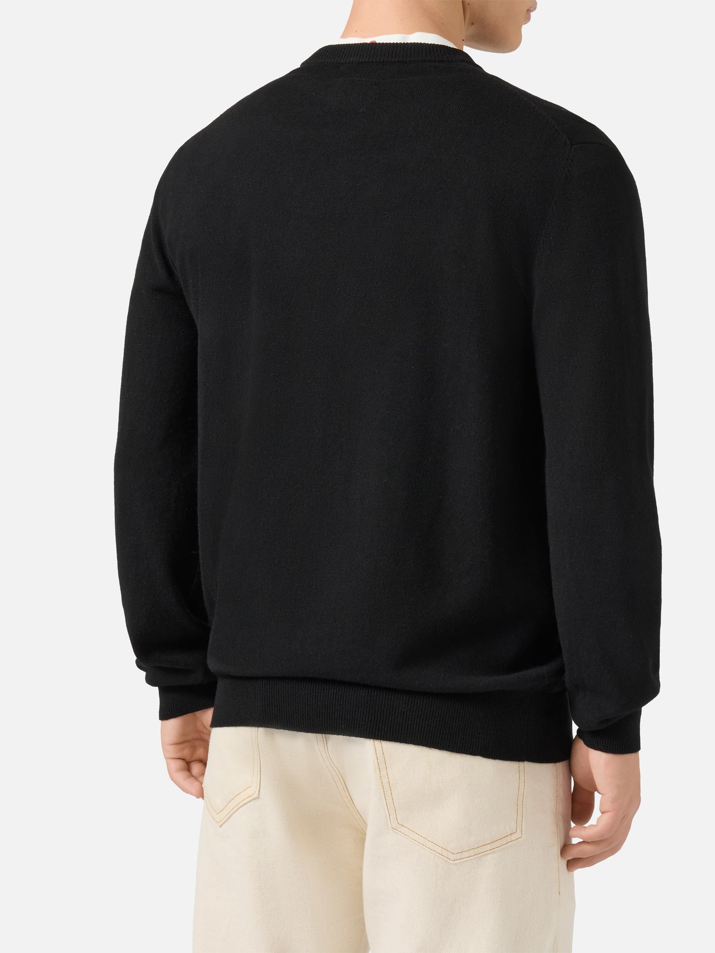 Crewneck Heron Light with A Capodanno siamo dai Fürstenberg! embroidery | VACANZE DI NATALE SPECIAL EDITION