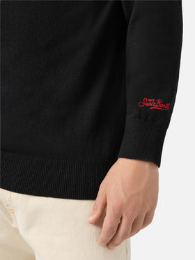 Crewneck Heron Light with A Capodanno siamo dai Fürstenberg! embroidery | VACANZE DI NATALE SPECIAL EDITION