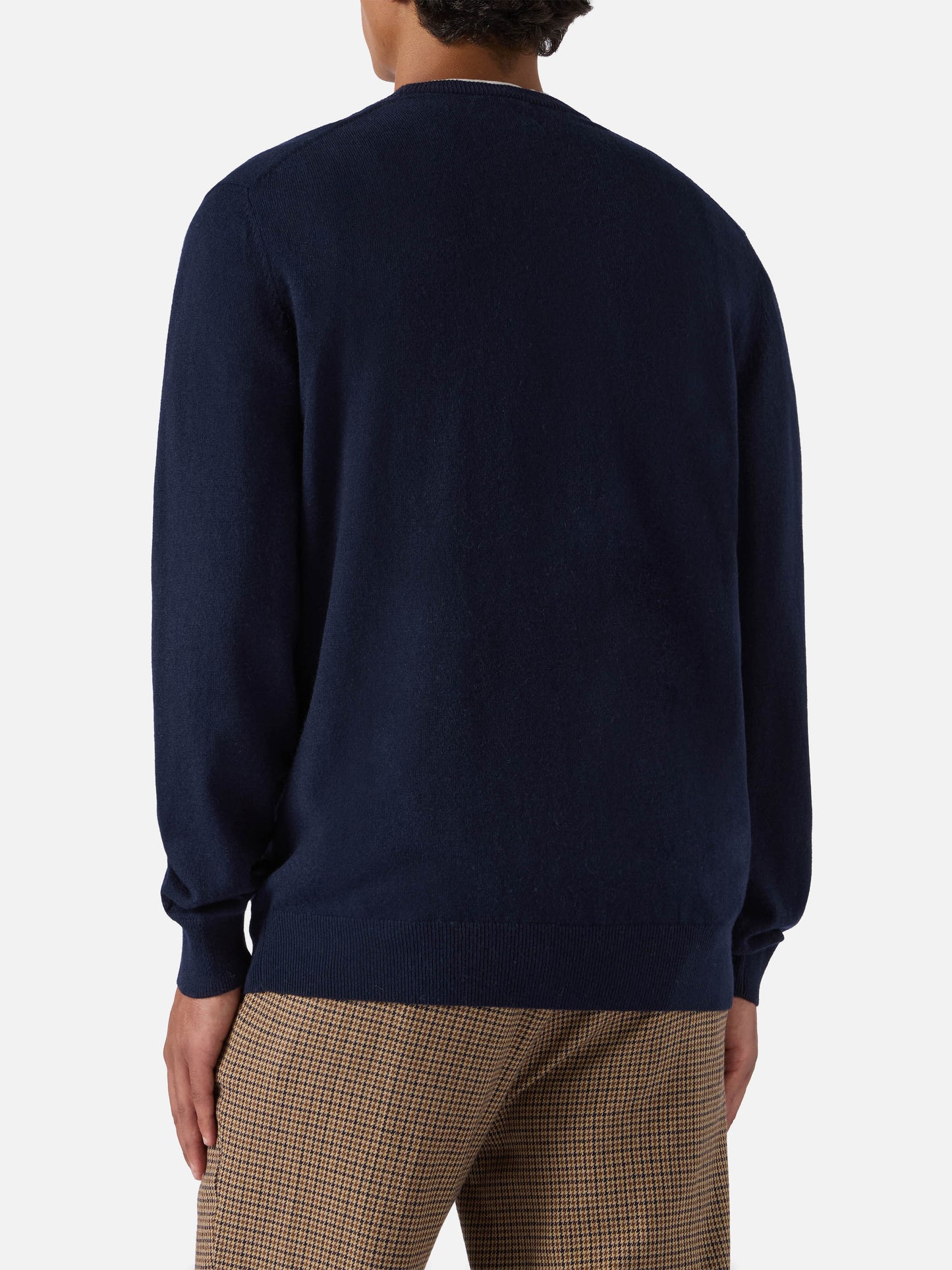 Crewneck Heron Light with Sole, whisky e sei in pole position! embroidery | VACANZE DI NATALE SPECIAL EDITION