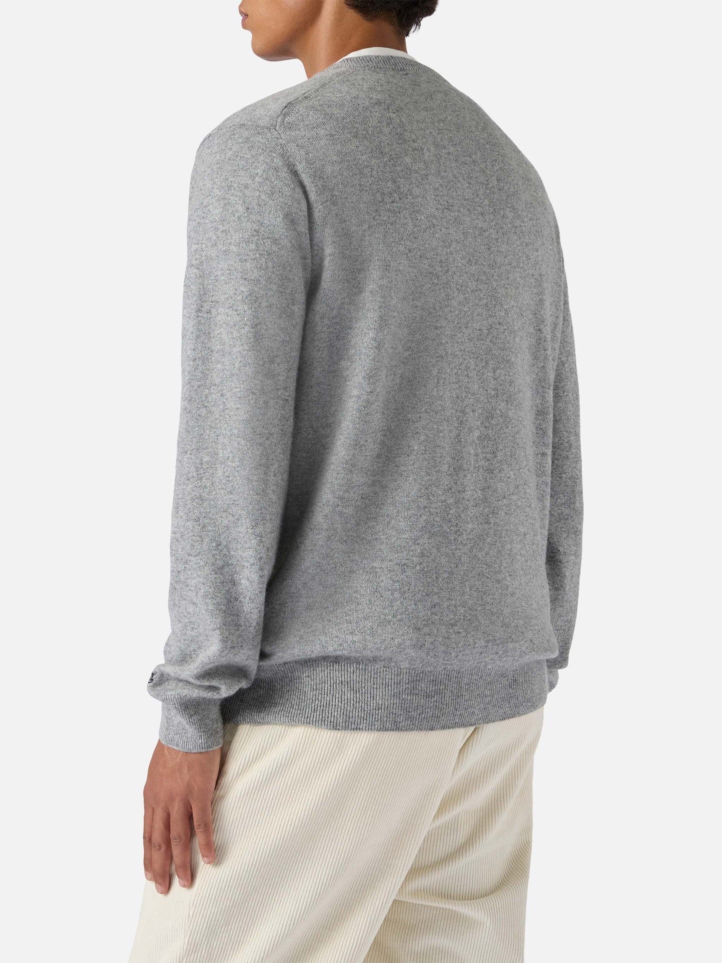 Crewneck sweater Heron Light with E io pagooo embroidery | YUPPIES SPECIAL EDITION