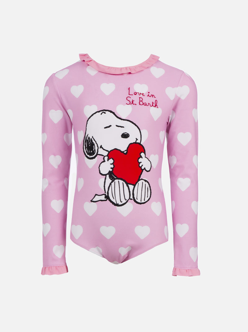 Costume intero da bambina Hila con maniche lunghe | SNOOPY PEANUTS SPECIAL EDITION | PROTEZIONE UV