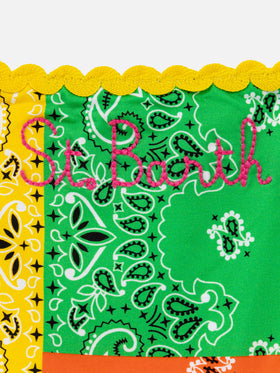 Girl bikini with bandanna print - MC2 Saint Barth