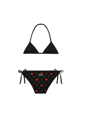 Triangle bikini Holly String with Milan print | AC MILAN SPECIAL EDITION - MC2 Saint Barth