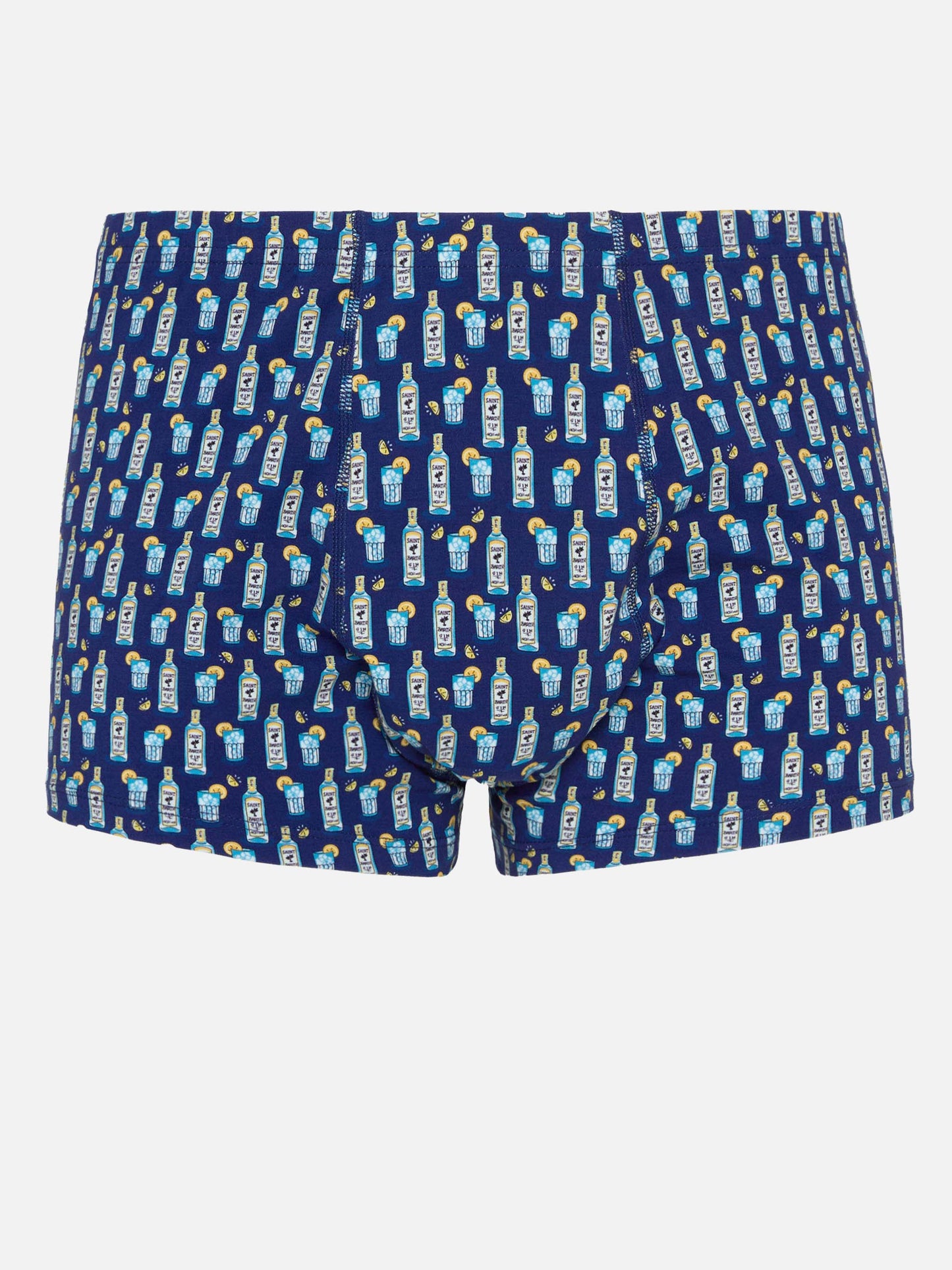 Herren-Unterwäsche-Boxershorts mit Gin-Tonic-Aufdruck