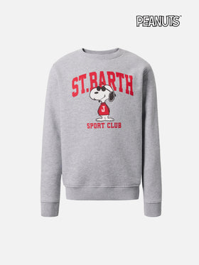 Hutton-Sweatshirt mit Rundhalsausschnitt und Snoopy-Print | PEANUTS-SONDEREDITION