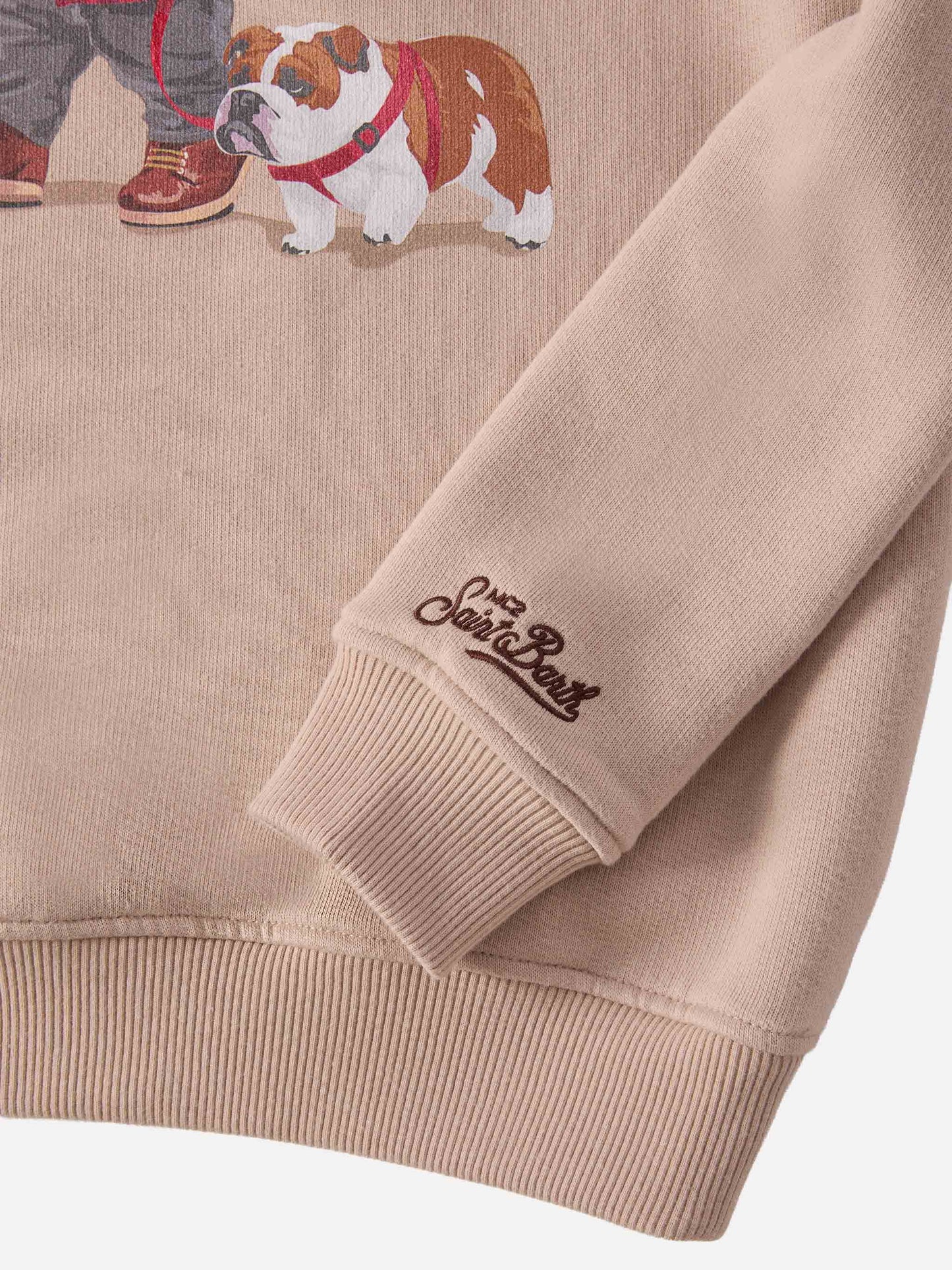 Hutton-Sweatshirt mit Bärenmuster