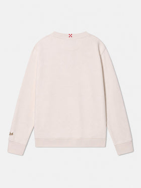 Sudadera con cuello redondo Hutton con parche de rizo Trudi bear | TRUDI SPECIAL EDITION 