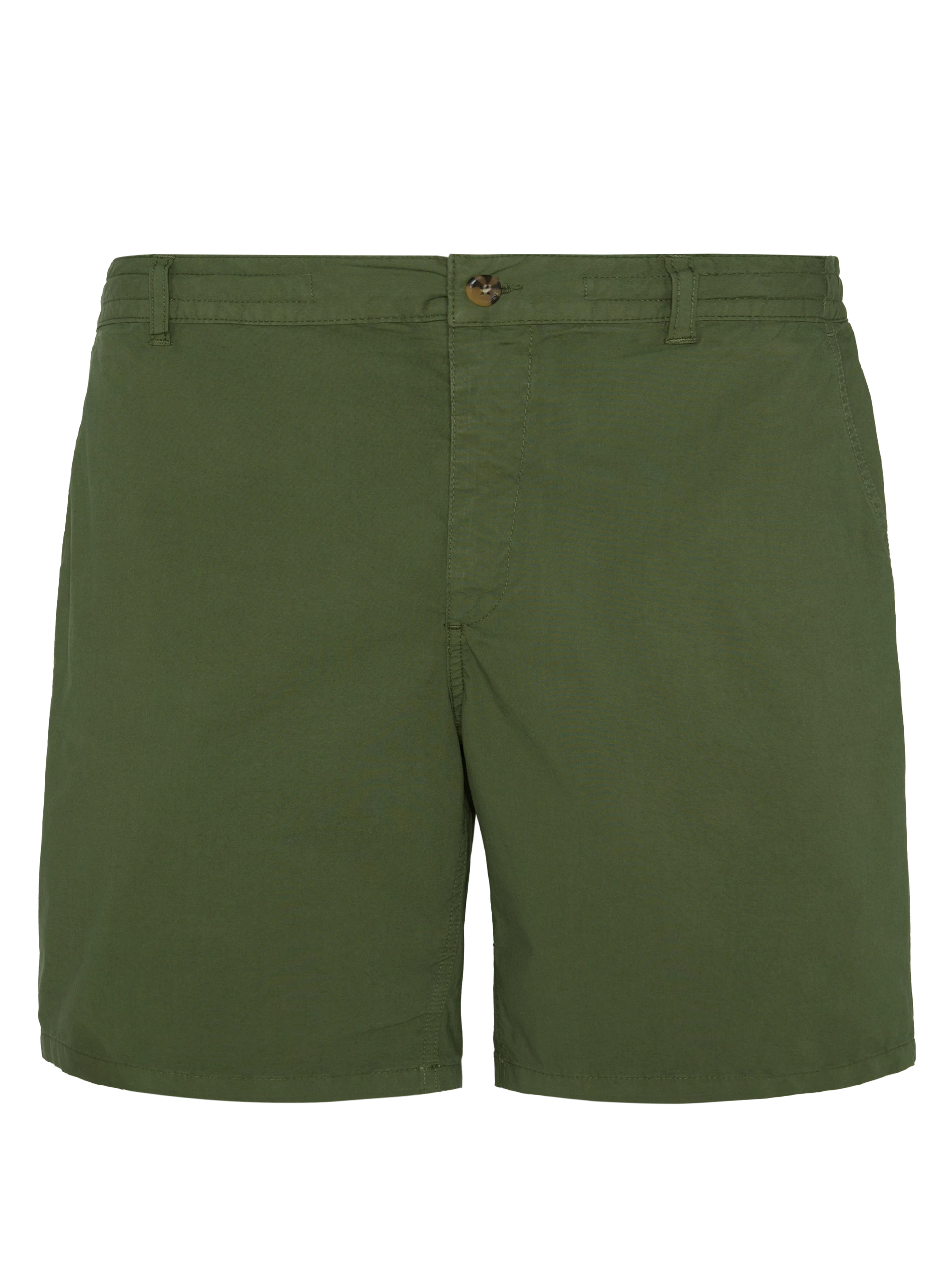 Military green cotton bermuda shorts Ischia - MC2 Saint Barth