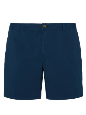Navy blue cotton bermuda shorts Ischia - MC2 Saint Barth