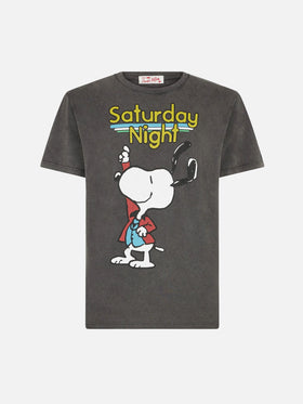 Herren-T-Shirt aus Baumwolle mit Snoopy-Tänzer-Aufdruck | PEANUTS® SONDEREDITION
