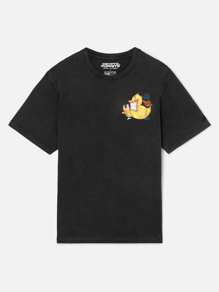 T-shirt Jack in cotone stampa ducky Cryptopuppets | Special Edition