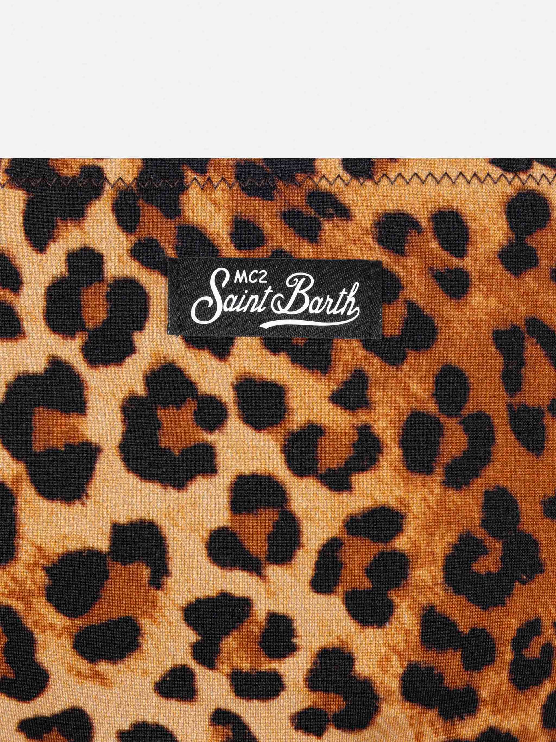 Jaiden animalier print bralette bikini - MC2 Saint Barth