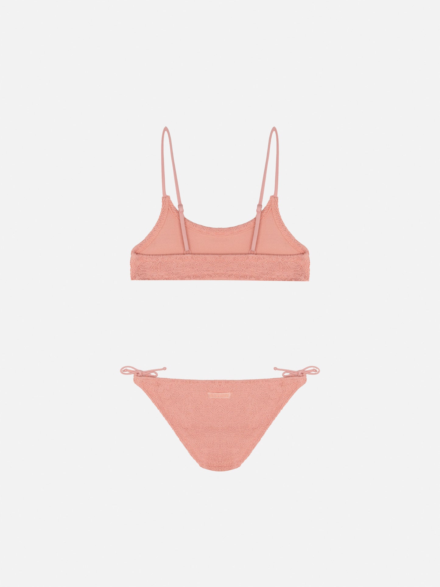 Jaiden pink crinkle bralette bikini - MC2 Saint Barth