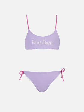 Girl double face bralette bikini Jaiden - MC2 Saint Barth