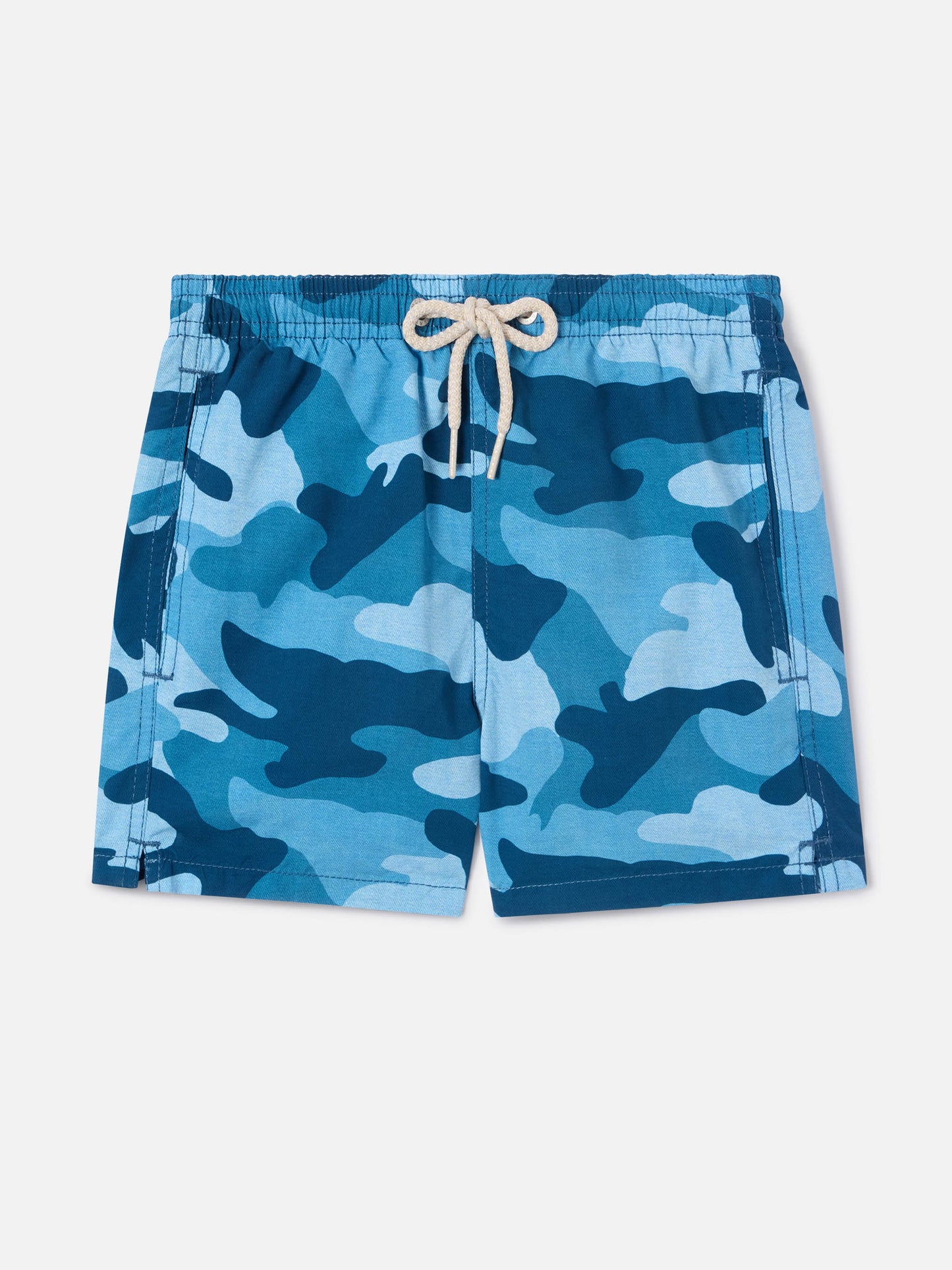 Bañador niño de largo medio Jean con estampado de camuflaje 