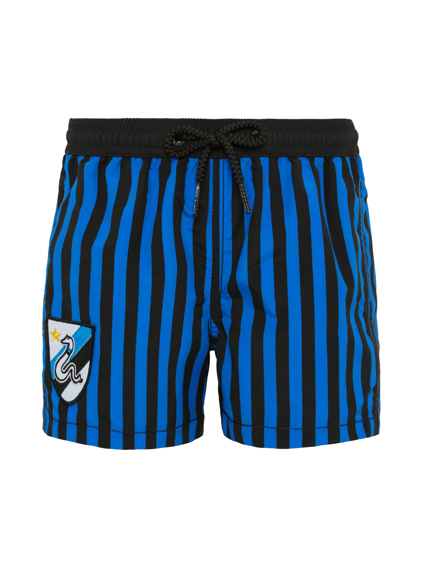 Jean mid-length swim shorts with Inter print | INTER FC SPECIAL EDITION - MC2 Saint Barth