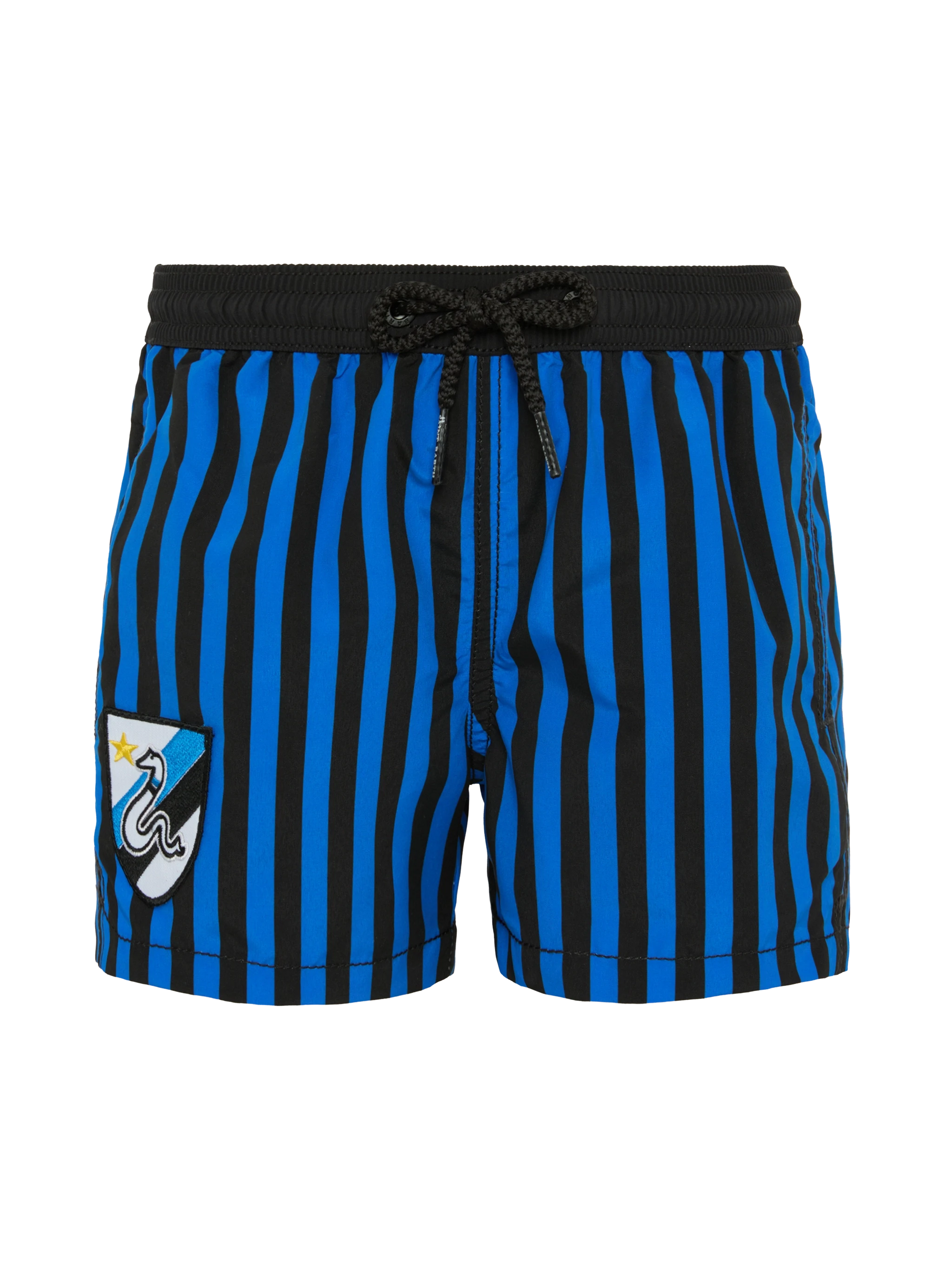 Jean mid-length swim shorts with Inter print | INTER FC SPECIAL EDITION - MC2 Saint Barth