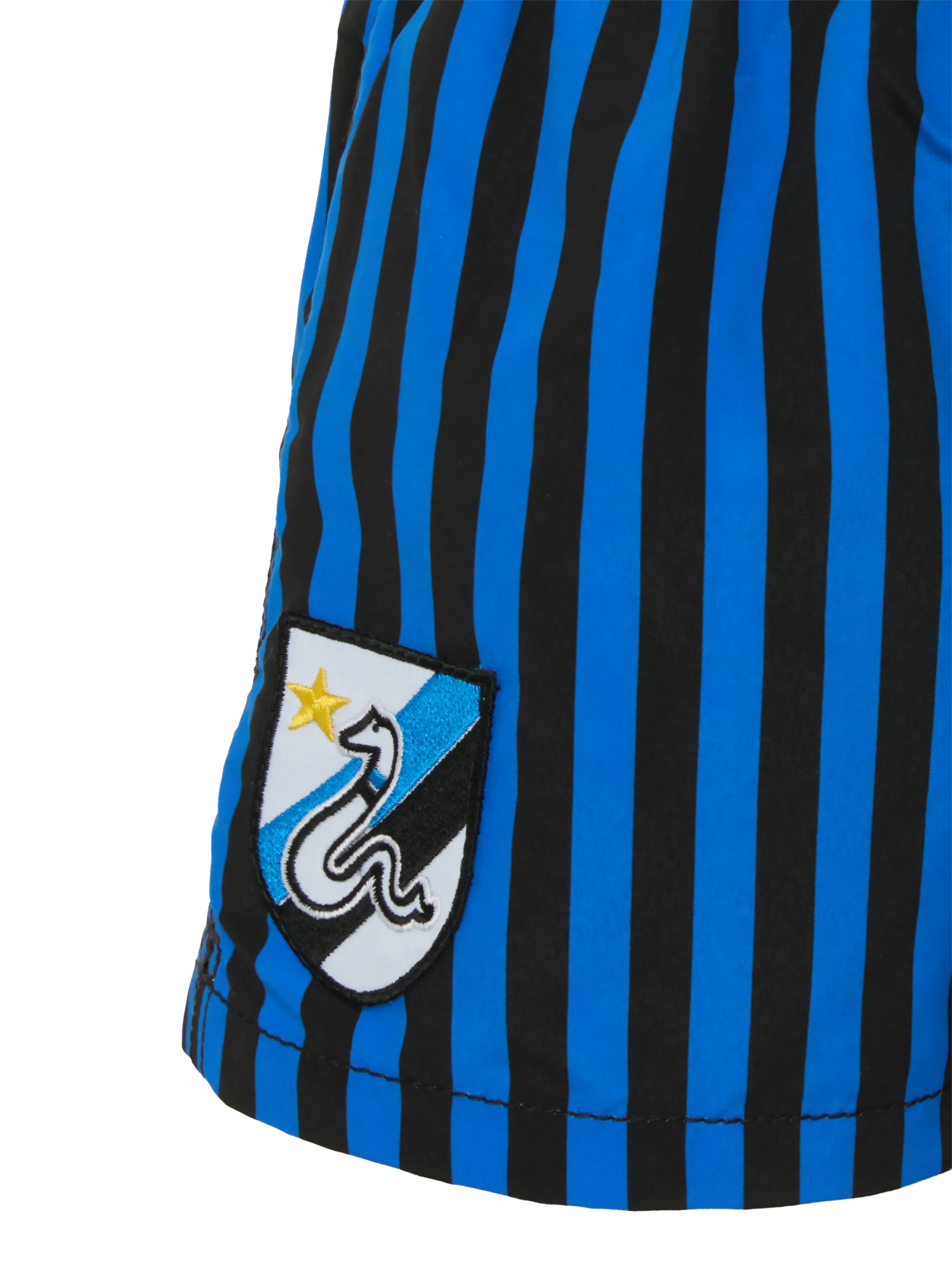 Jean mid-length swim shorts with Inter print | INTER FC SPECIAL EDITION - MC2 Saint Barth