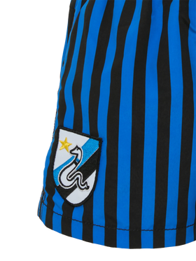 Jean mid-length swim shorts with Inter print | INTER FC SPECIAL EDITION - MC2 Saint Barth