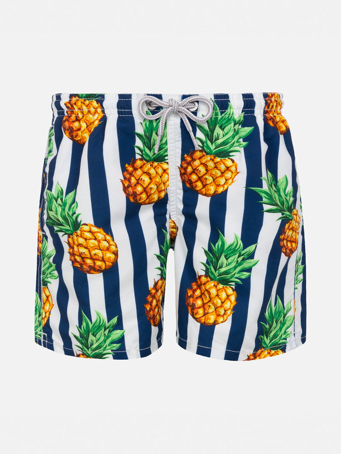 Mc2 Saint Barth Costume da bagno da bambino stampa ananas