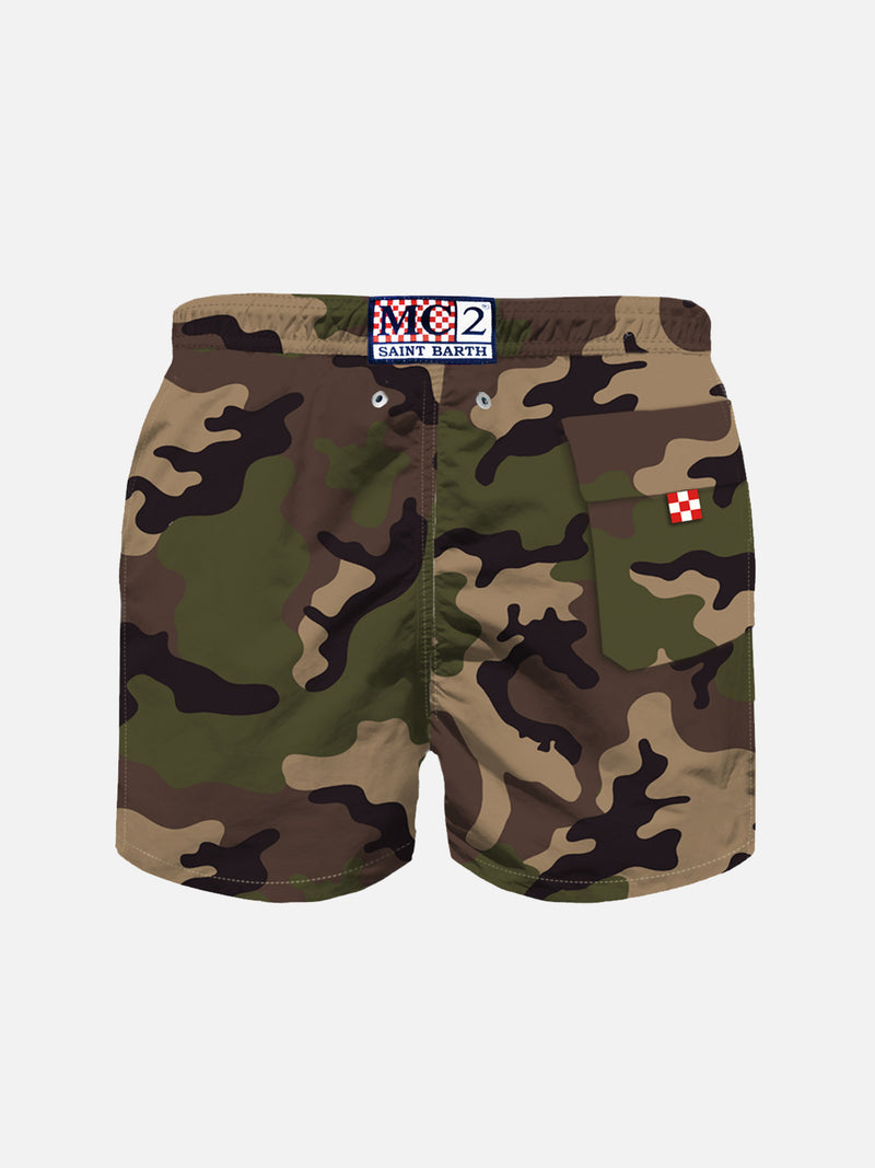 Boy swim shorts with Snoopy patch | SNOOPY - PEANUTS™ SPECIAL EDITION