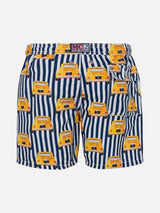 Jungen-Badehose mit Cars-Print