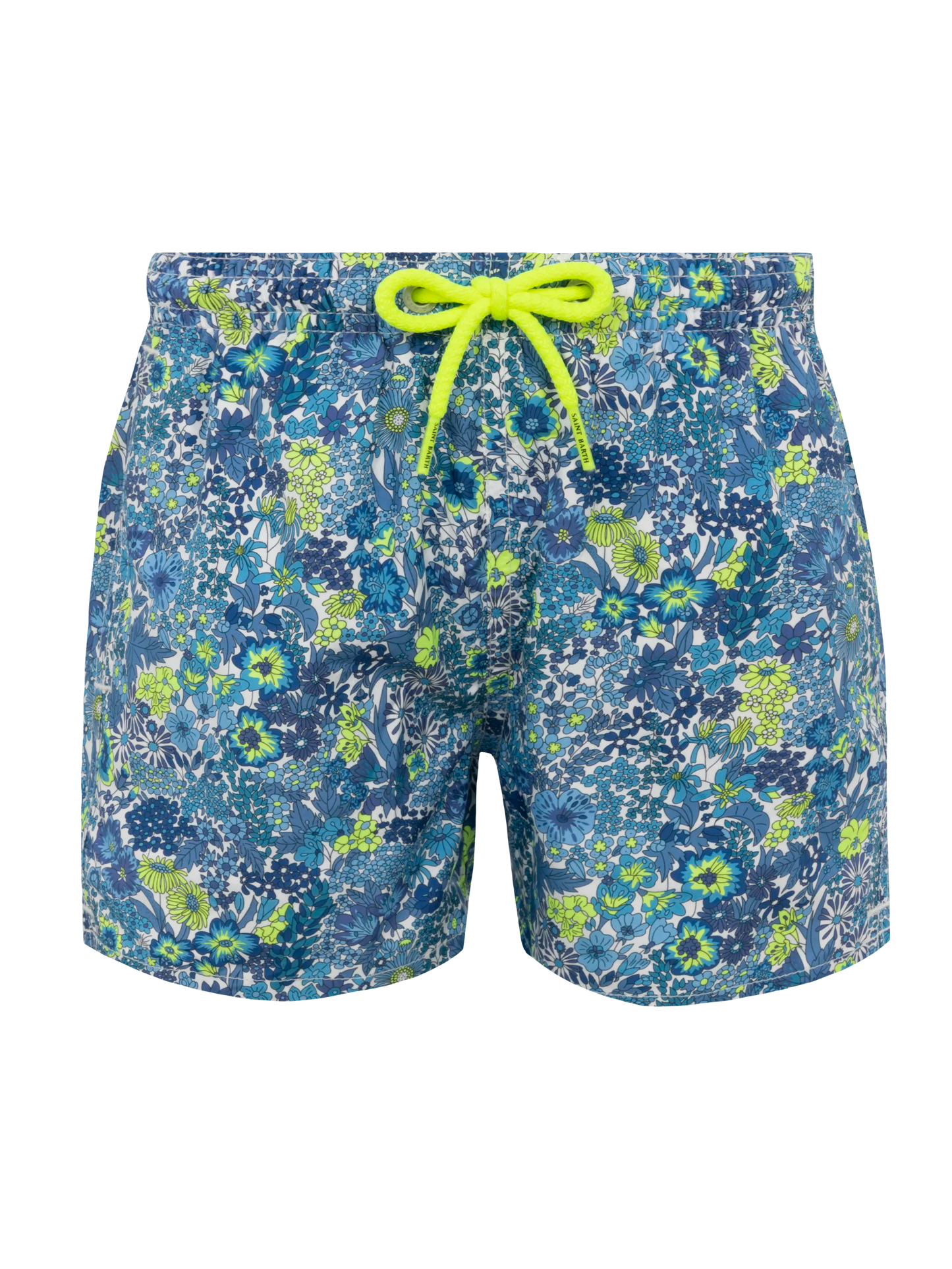 Jean Lighting lightweight fabric swim shorts with Margaret Annie print | MADE WITH LIBERY FABRIC - MC2 Saint Barth