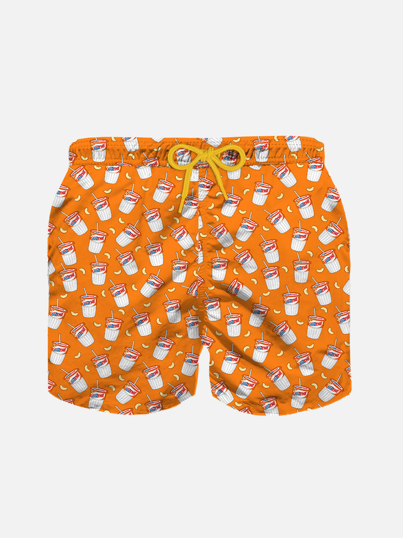 Boy swim shorts with Estathé print | Estathé® Special Edition