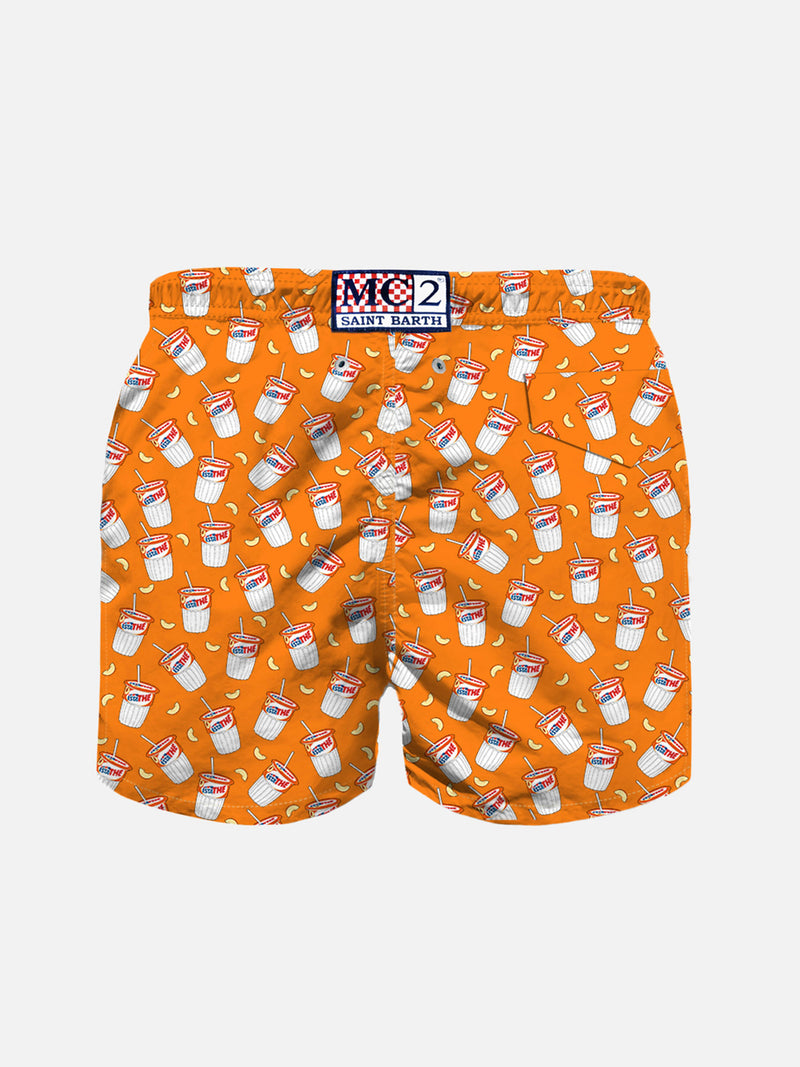 Boy swim shorts with Estathé print | Estathé® Special Edition