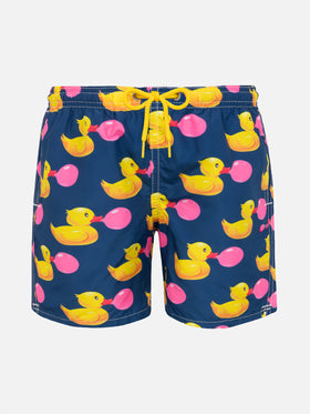 Boy swim shorts with ducky print | BIG BABOL® SPECIAL EDITION - MC2 Saint Barth