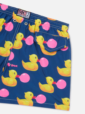 Bañador infantil con estampado de patitos |  BIG BABOL® SPECIAL EDITION 