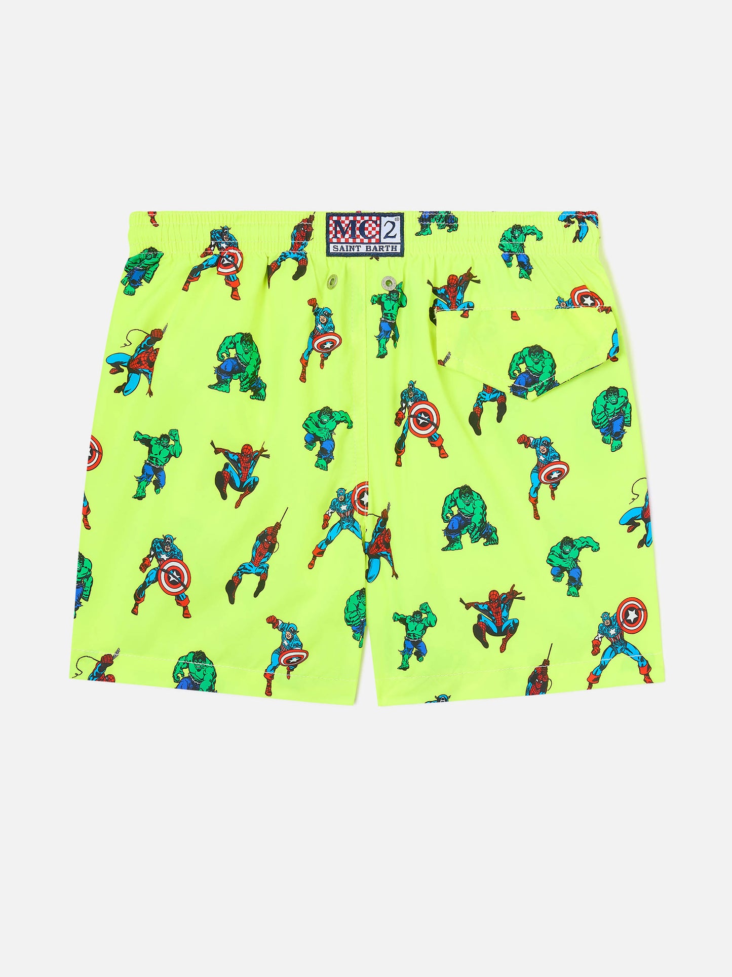 Badeshorts Jean Lighting mit Marvel Superhero Allover-Print | Special Edition 