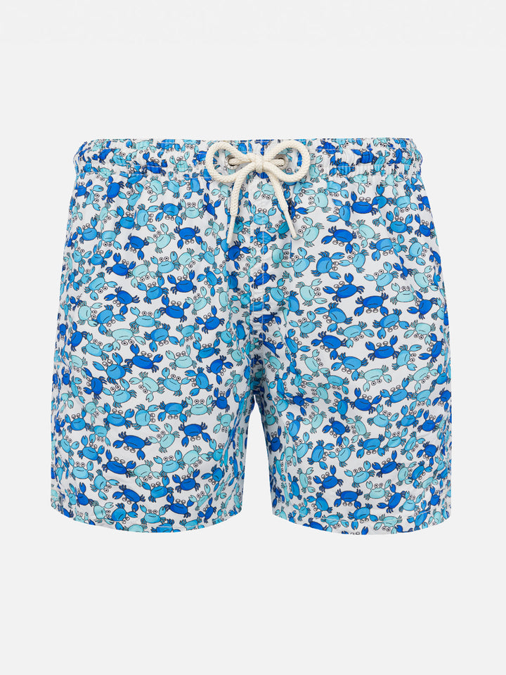 Boy swim shorts with crab print - MC2 Saint Barth