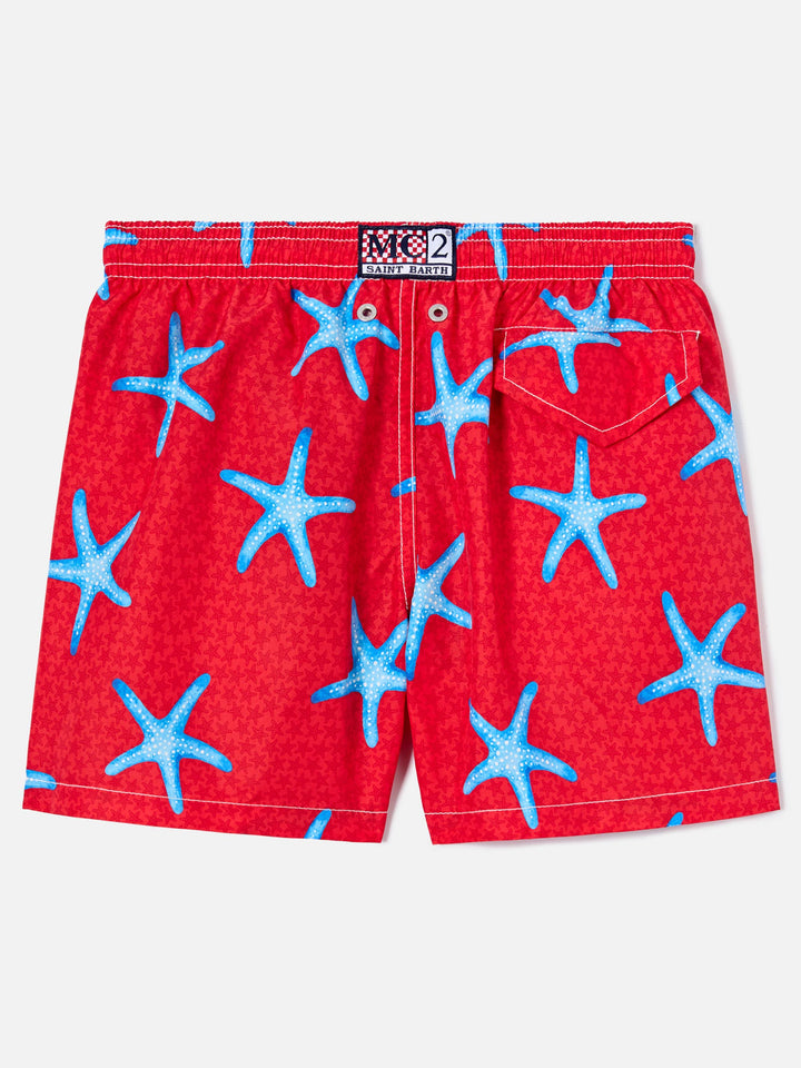 Jean Lighting swim shorts with Starfish all-over print