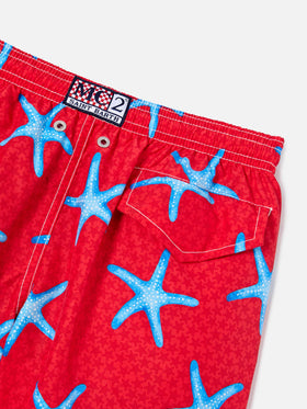 Costume Jean Lighting con stampa Stelle marine all-over