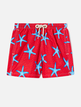 Costume Jean Lighting con stampa Stelle marine all-over