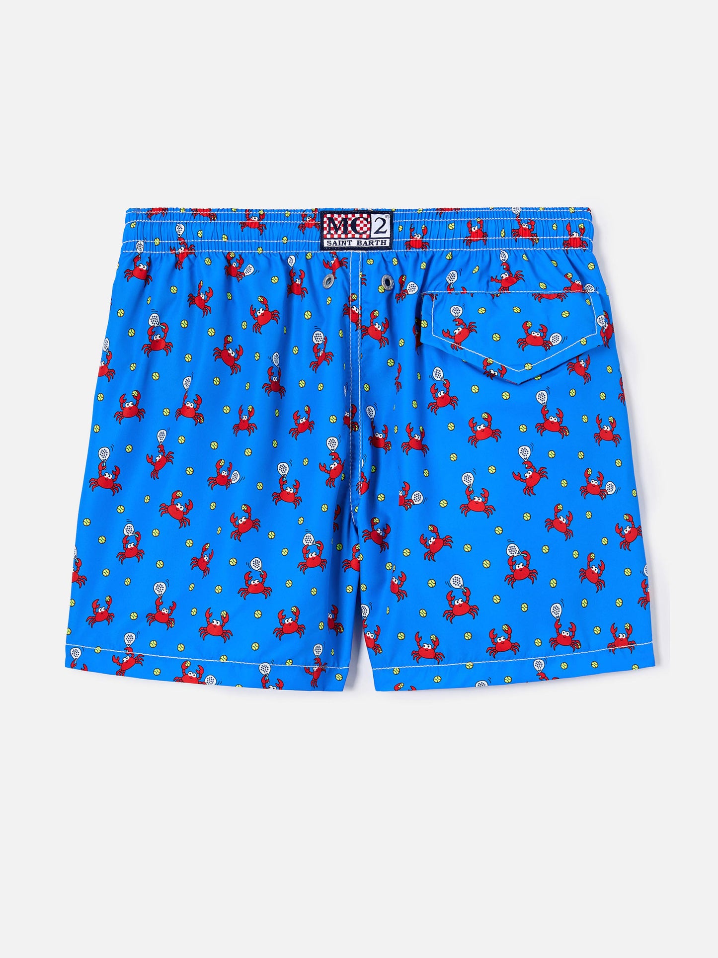 Costume Jean Lighting con stampa Granchi che giocano a padel all-over